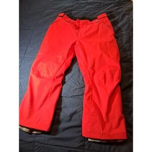 Karbon Men's Insulated Ski/Snowboard Pants – Size 2XL Red